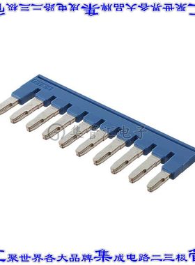 3032198 端子块跳线10POS接线板交叉6.2mm扁平引脚