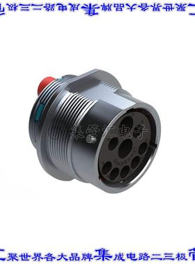 AHDBM04-24-91PR16 圆形连接器9POS插座外壳用于公插针黑色面板安