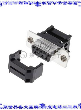 L17DEFRDA09S 连接器9POS插座母插口2排D-Sub自由悬挂