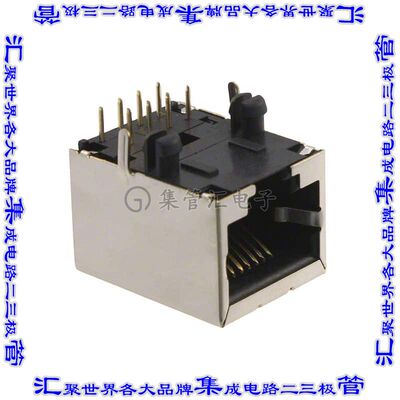 FRJAE-488 接插件连接器CONN MOD JACK 8P8C R/A SHIELDED