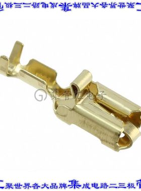 160759-1 快速连接器端子母头6.35mm压接16-20AWG