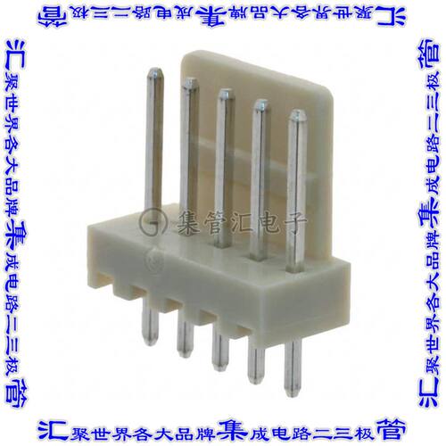 SWR25X-NRTC-S05-ST-BA 针座连接器5POS接头2.54mm公形插针通孔直