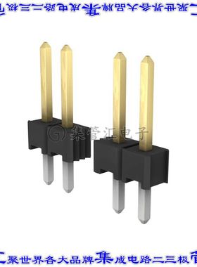 9-146281-0 针座连接器40POS分离式2.54mm公形插针通孔直针镀金