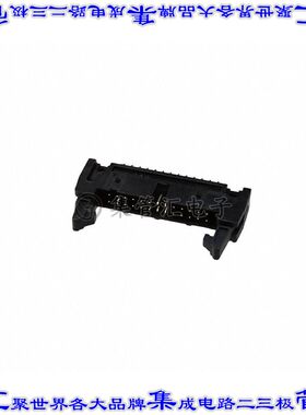 MHR-26-VUAL 针座连接器26POS接头2排2.54mm公形插针通孔直针镀金