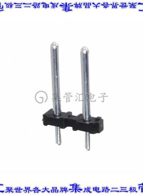 31028102 端子块连接器2POS接头公引脚无罩5.08mm黑色垂直通孔
