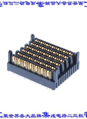 EBTM-6-12-2.0-S-VT-1 背板连接器144POS接头公型刀片通孔黑色