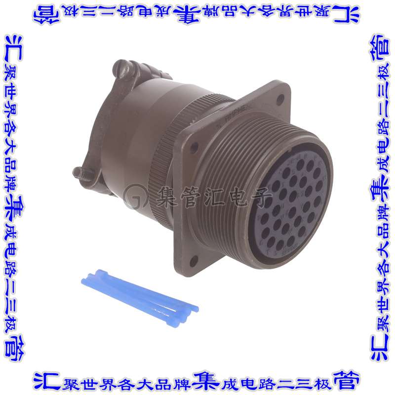 MS3100E28-12S 圆形连接器26POS插座母插口焊杯银面板安装