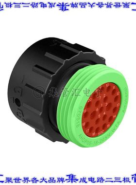 AHDP06-18-20SN-WTA 圆形连接器20POS插头外壳用于母插口黑色自由