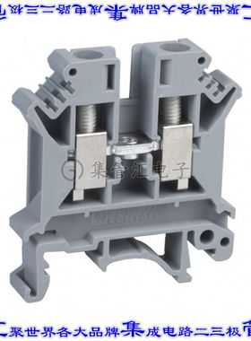 3004524 端子块连接器2POS馈通式8.2mm灰色8-26AWG