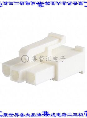 649003013322 矩形连接器外壳3POS插座4.2mm母形插口白色自由悬挂