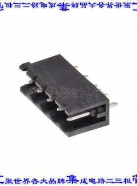 395310005 0395310005端子块连接器5POS接头公引脚带罩5.08mm黑色