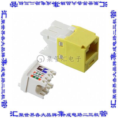 CJ688TGYL 接插件连接器CATEGORY 6, RJ45, 8-POSITION, 8-