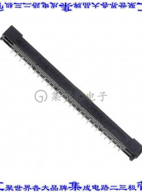 5767054-5 板对板连接器190POS插座中央带触点2排0.64mm表贴SMD钯