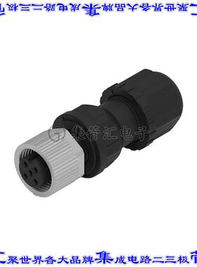 643722100005 圆形连接器5POS插头母插口螺钉镀金自由悬挂