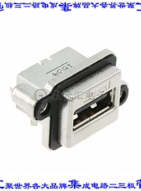 MUSBA511N0 连接器USB-A插座4POS USB 2.0通孔