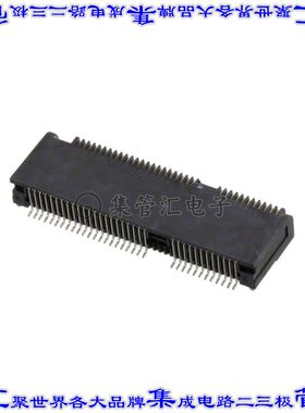 2199119-4 卡边缘连接器67POS母头2排0.5mm黑色镀金