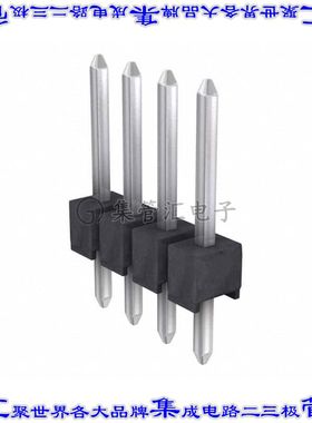 M20-9990446 针座连接器4POS可切割2.54mm公形插针通孔直针锡