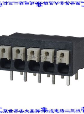 1824650000 线对板连接器5POS接线端子3.81mm通孔水平带板