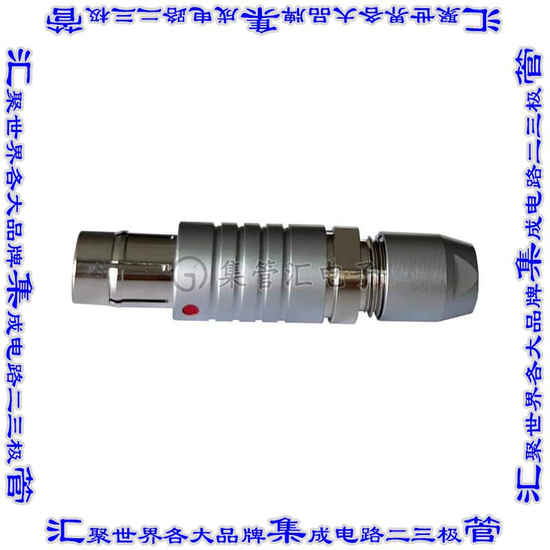MMI-M0P105S52-IP68 圆形连接器5POS插头公引脚焊杯镀金自由悬挂