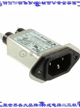 3EJT1F 电源接入连接器3POS插座公型片状插脚IEC320-C14面板安装