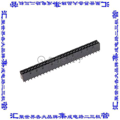 SSM-126-S-DV-BE 针座连接器52POS插座2排2.54mm母形插口表贴SMD