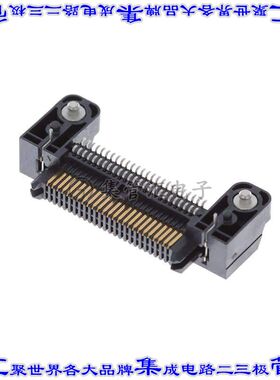 ERM8-025-01-S-D-RA-TR 板对板连接器50POS接头中央触点带2排0.8m