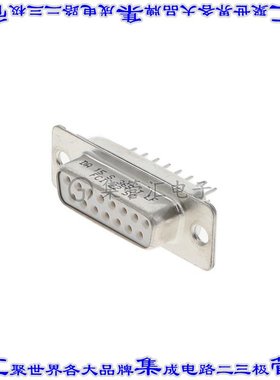 DA15S365TLF 连接器15POS插座母插口2排D-Sub通孔