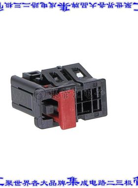 2058264084 矩形连接器外壳8POS插座2排1.8mm母形插口紫色面板安