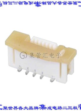525590652 0525590652连接器6POS FFC/FPC 0.5mm触头垂直单侧表面