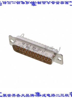 DB25P064HTXLF 连接器25POS插头公引脚2排D-Sub自由悬挂