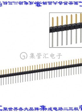 PBC36SAFN 针座连接器36POS分离式2.54mm公形插针通孔直针镀金