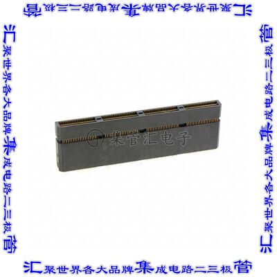 1658019-4 板对板连接器160POS插头外罩触点2排0.8mm表贴SMD镀金