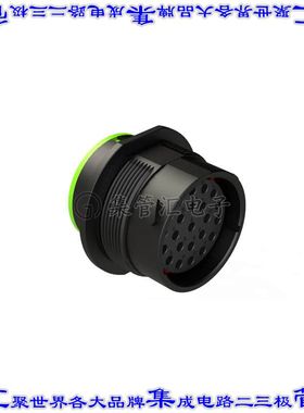 AHDP04-24-23SN-SRA 圆形连接器23POS插座外壳用于母插口黑色面板
