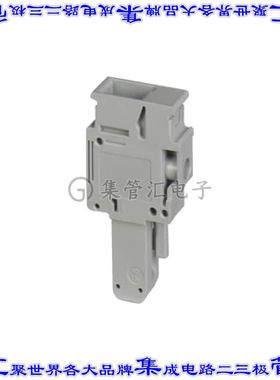 3060733 端子块连接器1POS插头母插口灰色自由悬挂