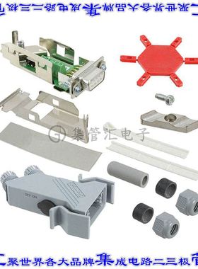 1689307 连接器9POS插座母插口2排D-Sub自由悬挂