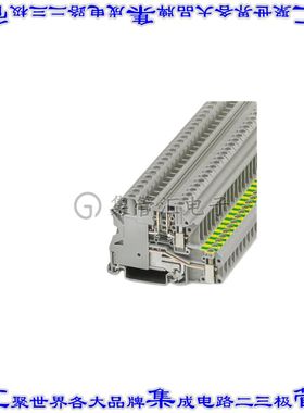 3046235 端子块连接器3POS馈通式隔离式6.2mm灰色10-26AWG