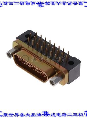 MDM-25SCBRM7-F222 连接器25POS插座母插口2排D-TYPE型面板安装通