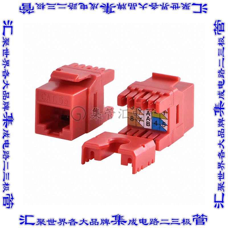 A-KEY-8-EG-GIB-WIR3 接插件连接器INSERT RJ45 JACK TO IDC CONN