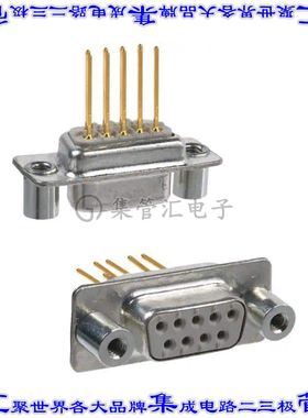 172-009-243R051 连接器9POS插座母插口2排D-Sub面板安装通孔