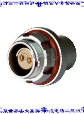 MMI-M0RS102S-IP68 圆形连接器2POS插座母插口焊杯镀金面板安装