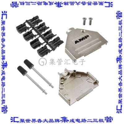 6-1478762-7 连接器25POS后壳180度屏蔽银