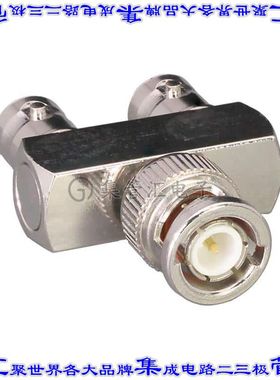 ADP-BNCM-BNCF-T-2 连接器适配器 BNC 插头公引脚 至 BNC 插孔母