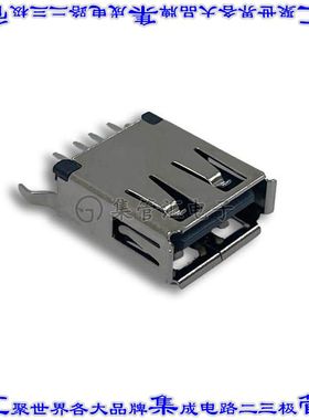 PCUA20E 连接器USB-A插座4POS USB 2.0通孔
