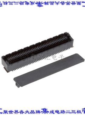 1061667 针座连接器80POS插座2排0.8mm母形插口表贴SMD镀金