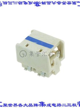 1-2106003-2 连接器2POS单条导线4mm表面贴装直角IDC20AWG天然色