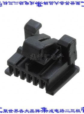 DF50A-6S-1C 矩形连接器外壳6POS插座1mm母形插口黑色自由悬挂