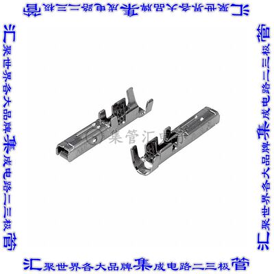 1-353715-3 连接器触点触头插口14-16AWG压接镀金