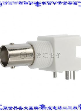 227161-1 同轴连接器BNC插孔母形插口焊接50欧姆面板安装通孔直角