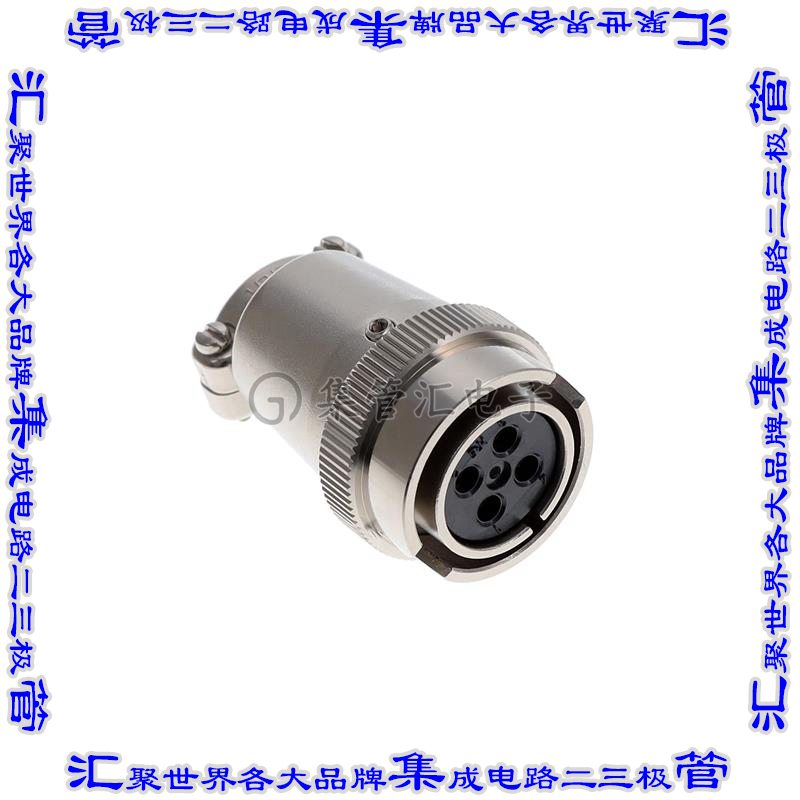 RM15QPS-4SA(81) 圆形连接器4POS插头母插口焊接银自由悬挂