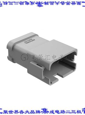 AT04-12PA-P031 矩形连接器12POS插座2排公引脚灰色压接镀金自由